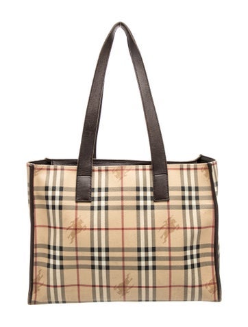 Burberry Haymarket Check Tote