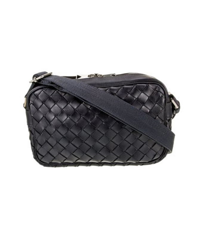 Bottega Veneta Veneta Intrecciato Messenger Bag Small