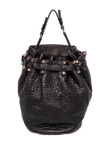 Leather Bucket Bag