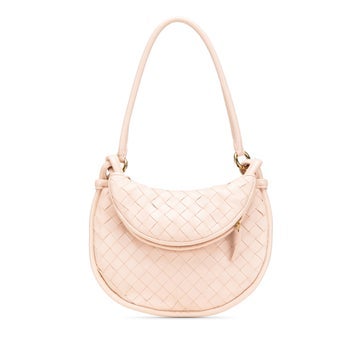 Bottega Veneta Leather Small Nappa Intrecciato Gemelli Hobo