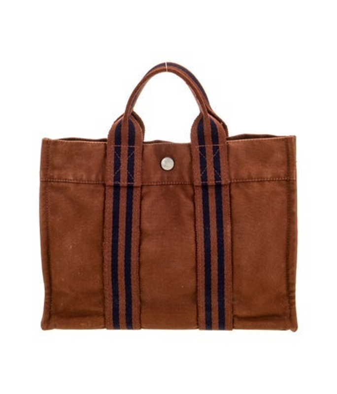 Hermes Toile Fourre Tout Mm