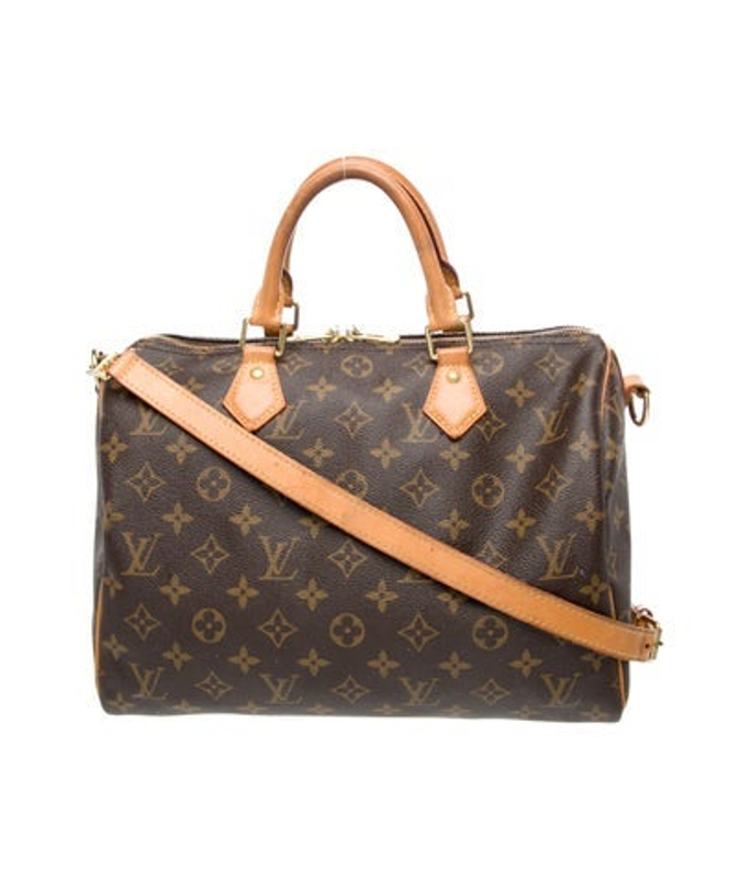 Louis Vuitton Vuitton Lv Monogram Speedy Bandouliere 30
