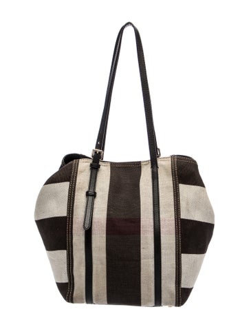 Exploded Check Tote