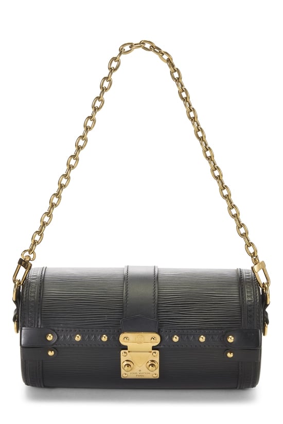 Louis Vuitton Black Epi Papillon Trunk