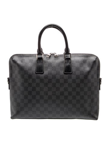 Damier Graphite Porte-Documents