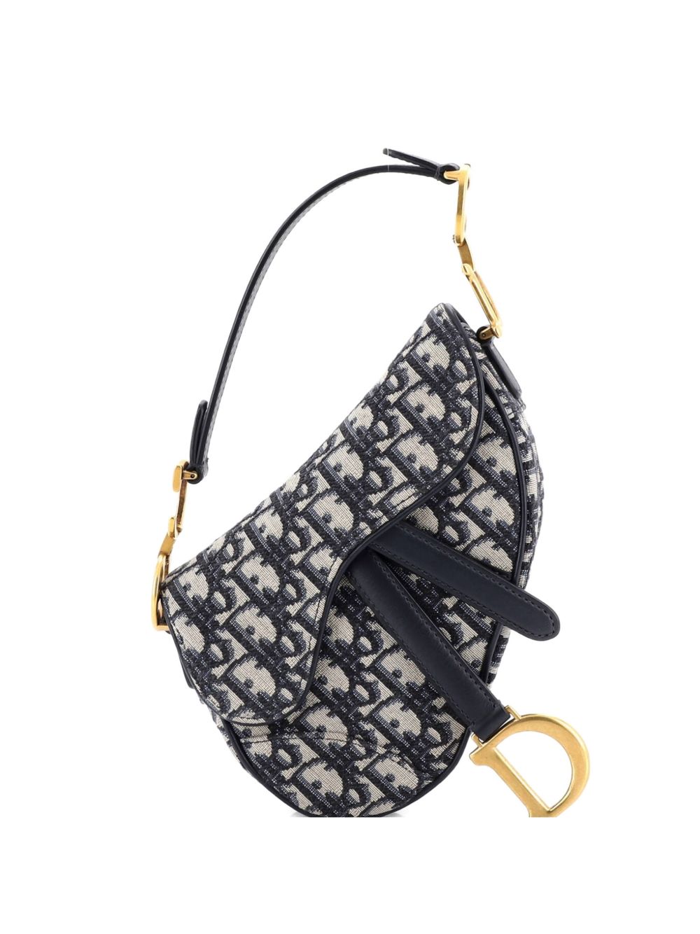 Saddle Handbag Oblique Canvas Mini shoulder bag