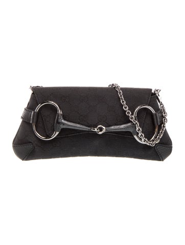 GG Canvas Horsebit Chain