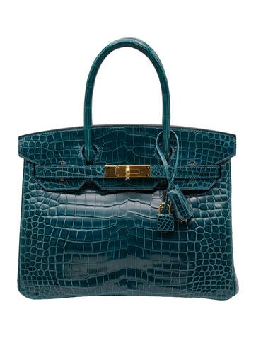 Hermes Porosus Crocodile Birkin 30