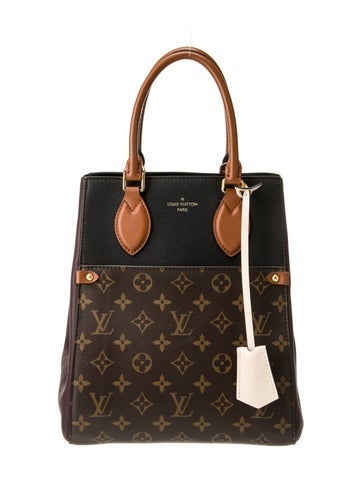 LV Monogram Fold Tote MM