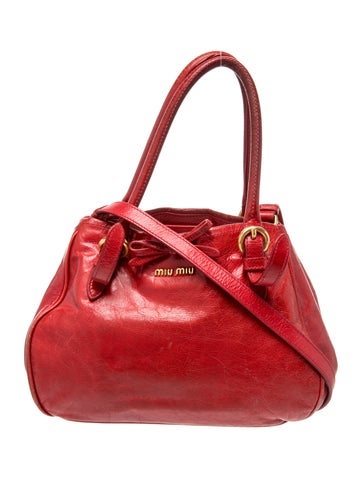 Leather Top Handle Bag