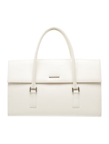 Burberry Leather Top Handle Bag Vintage