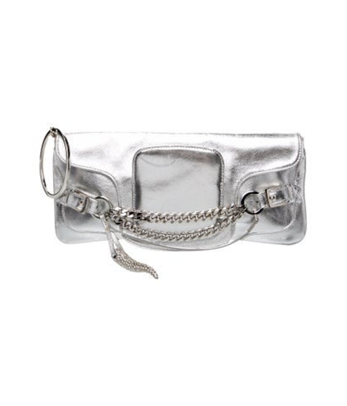 Valentino Leather Clutch Vintage