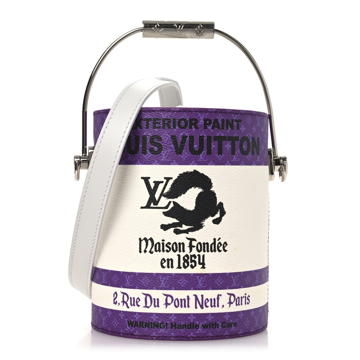 Louis Vuitton Monogram LV Paint Can Purple