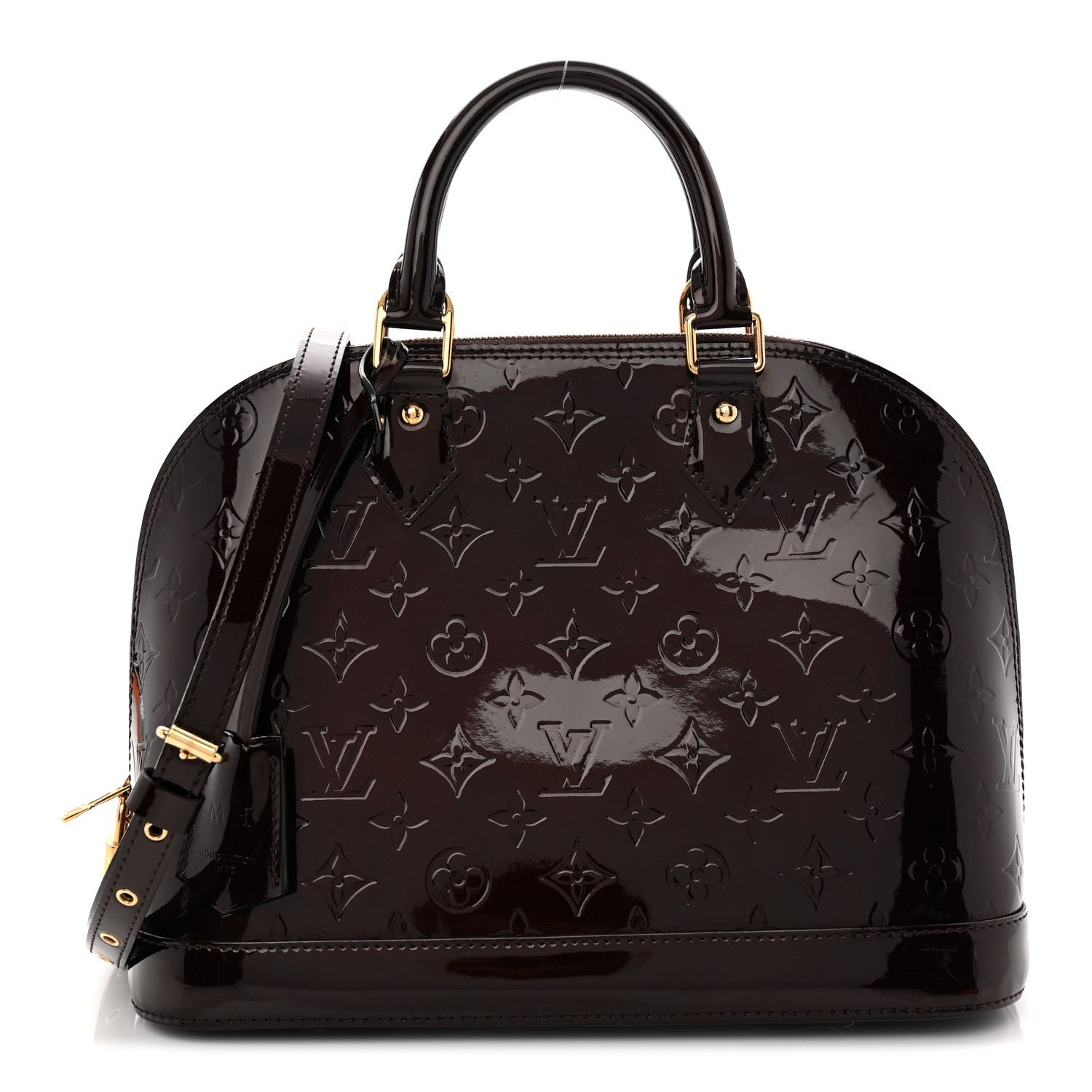 Louis Vuitton Vernis Alma PM Amarante