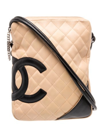 Quilted Ligne Cambon Messenger Bag