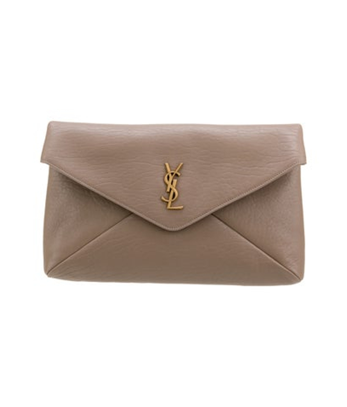 Saint Laurent Laurent Chevron Clutch