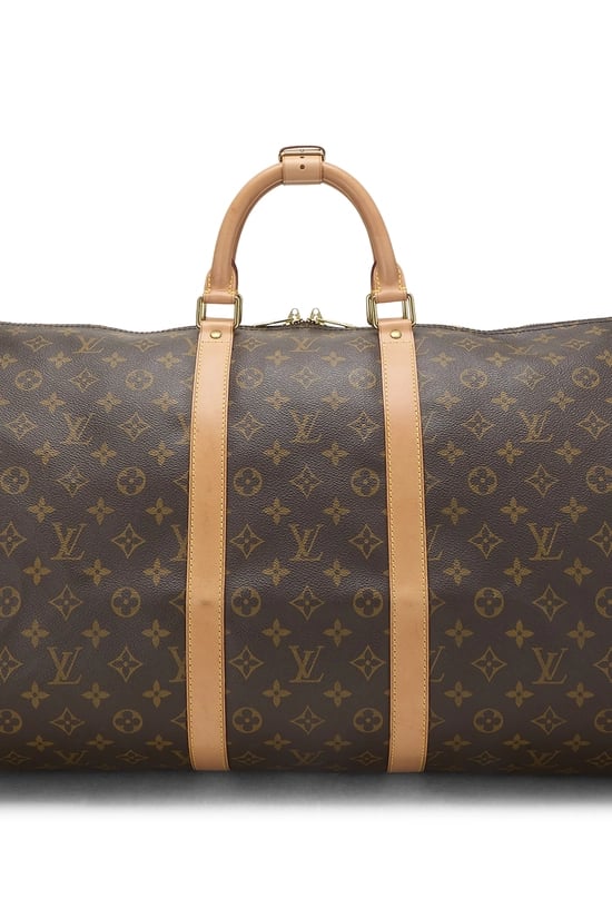 Monogram Canvas Keepall Bandouliere 55