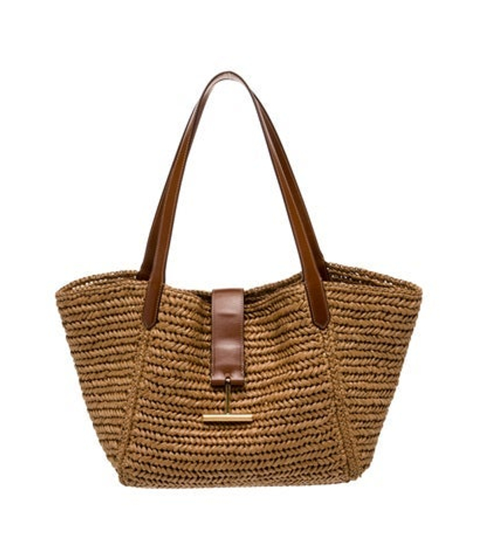 Tom Ford Ford Raffia Shoulder Bag