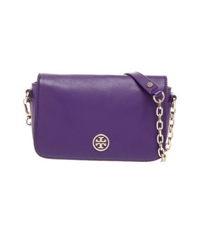 Tory Burch Burch Saffiano Leather Crossbody Bag