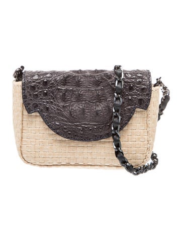 Nancy Gonzalez Ostrich Crossbody Bag
