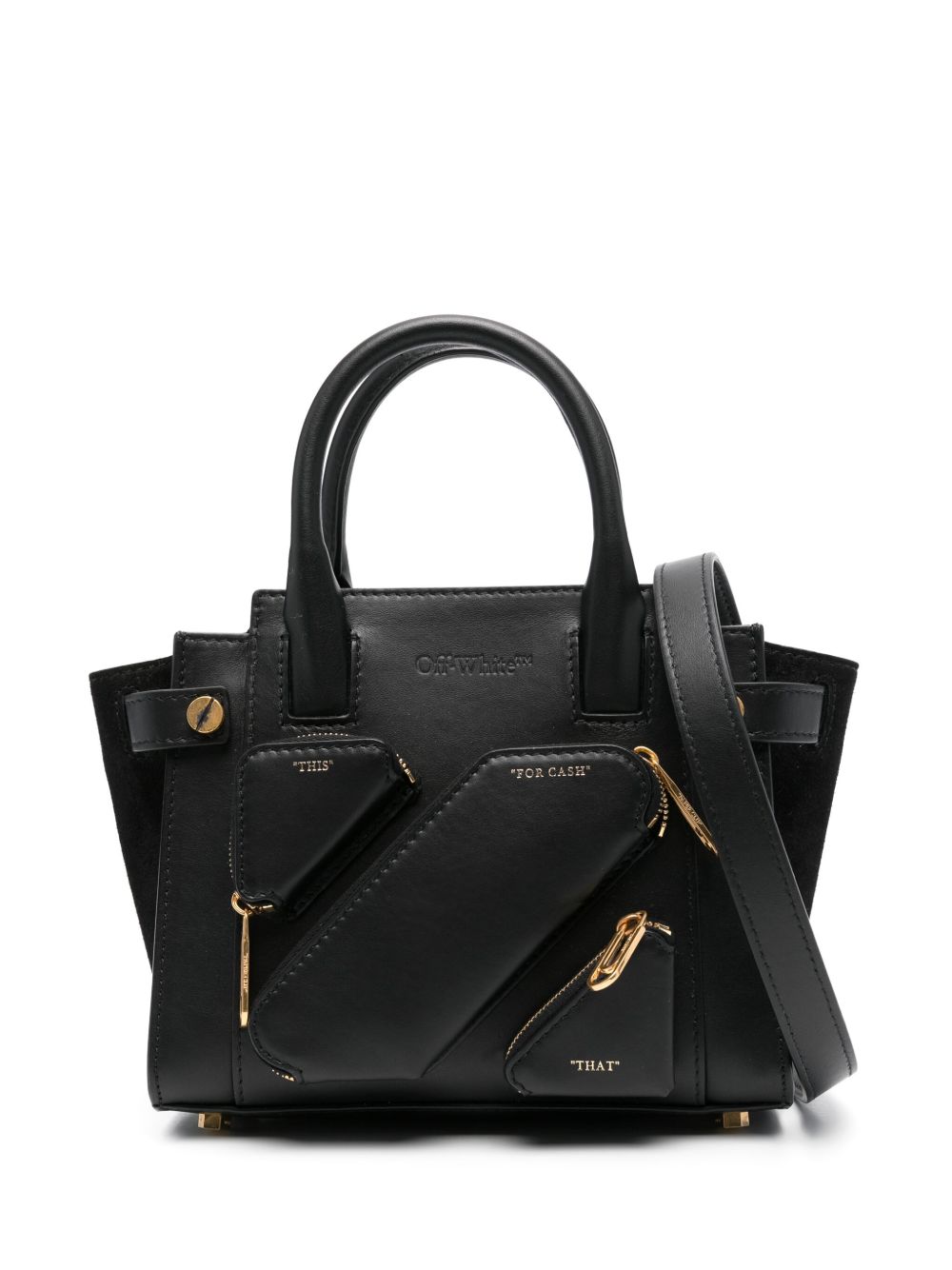 small City leather tote bag