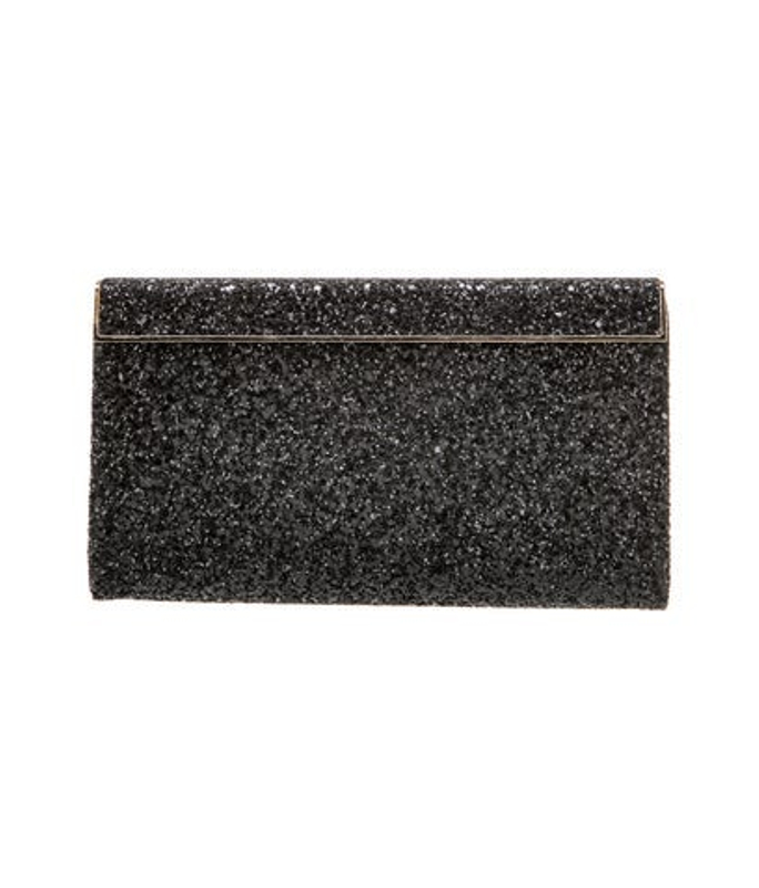 Jimmy Choo Choo Glitter Clutch