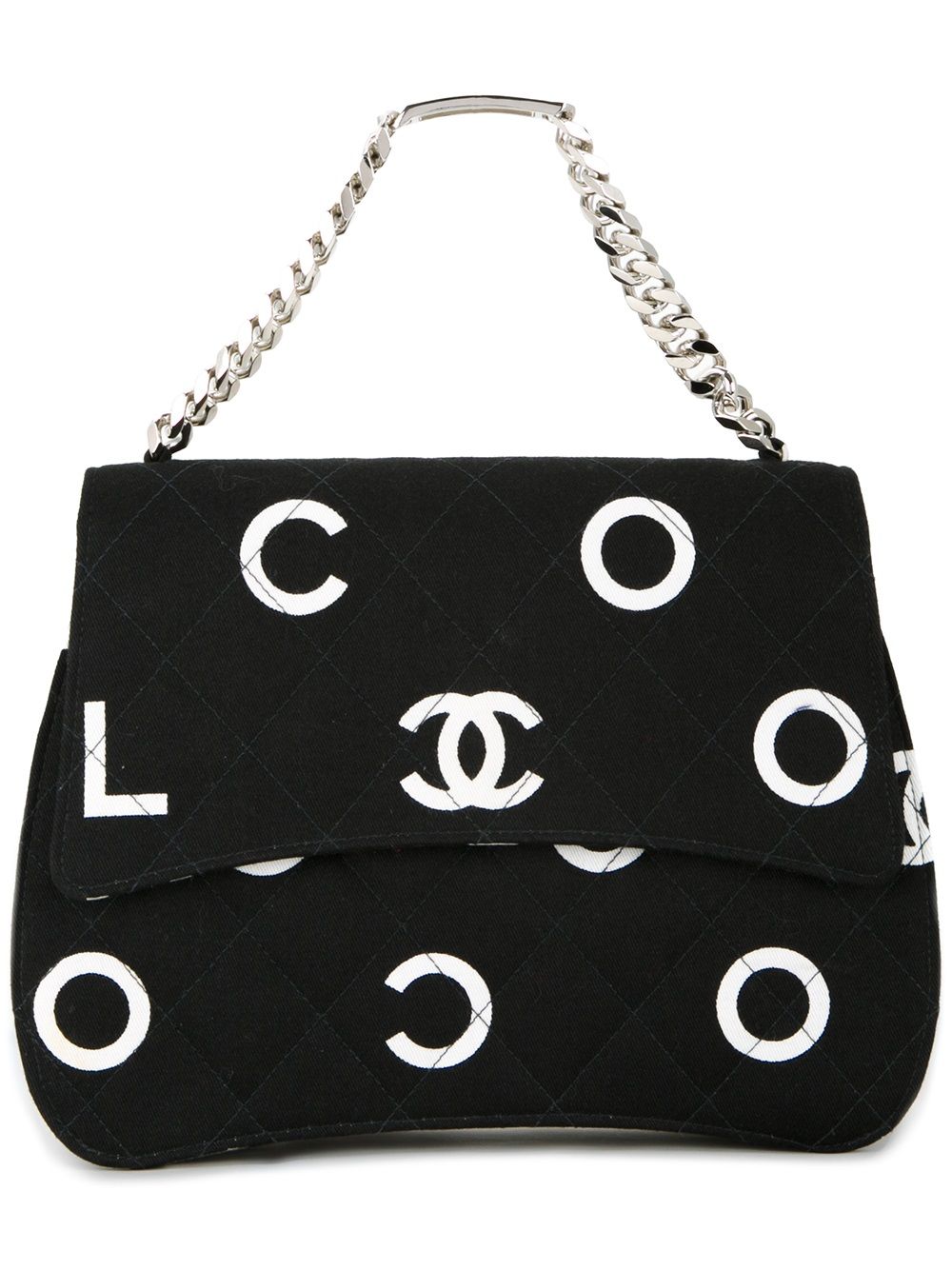 logo print tote