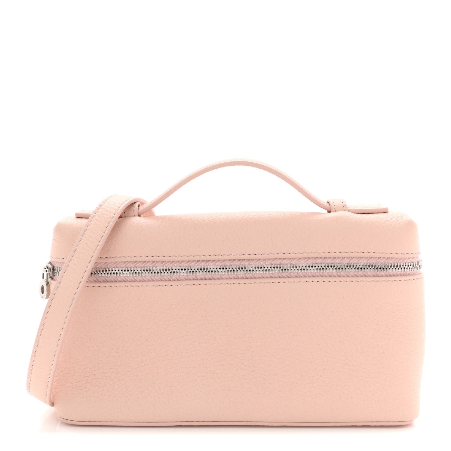 Loro Piana Grained Calfskin L19 Extra Pocket Pouch Candoglia Marble