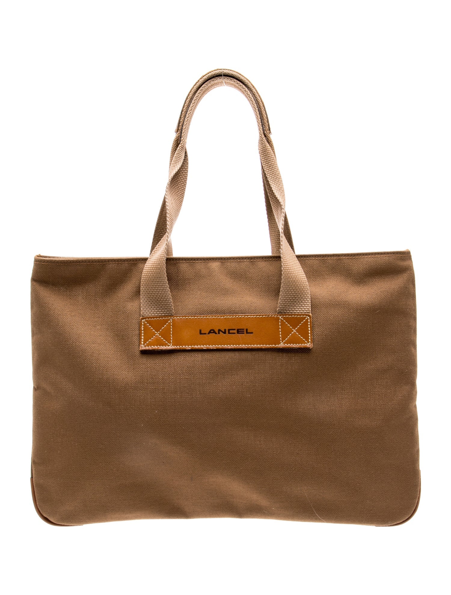 Lancel Canvas Tote