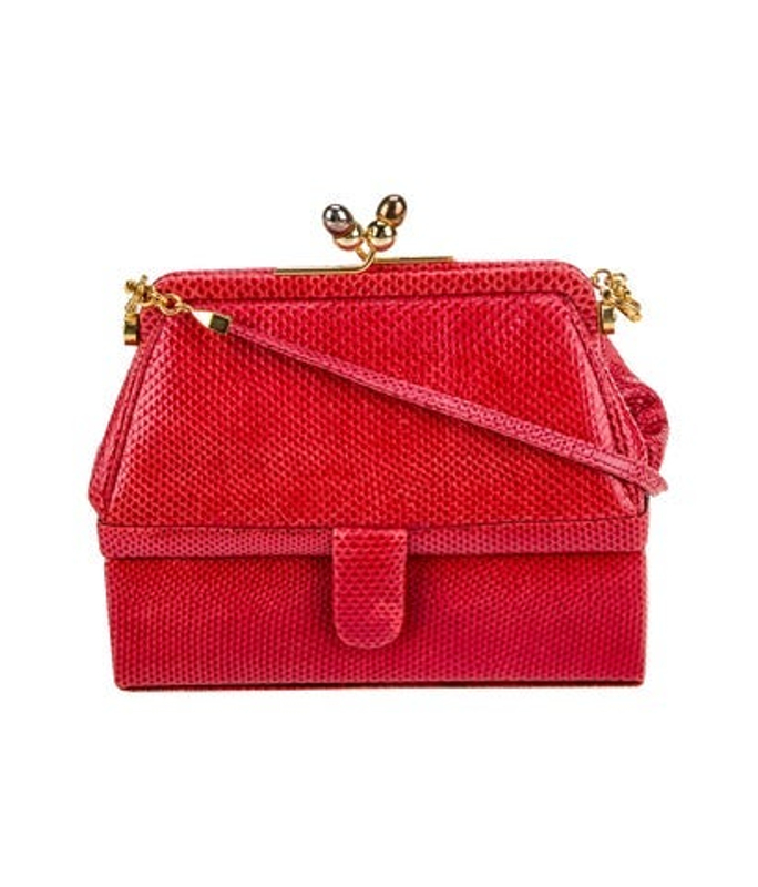 Judith Leiber Leiber Karung Crossbody Bag