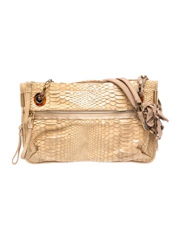 Snakeskin Shoulder Bag