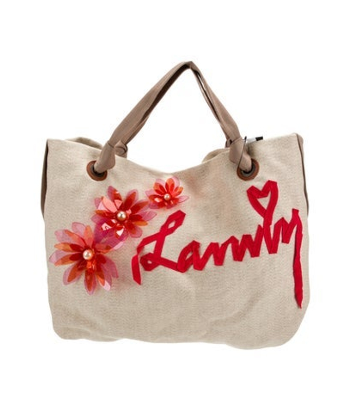 Lanvin Canvas Tote W Tags