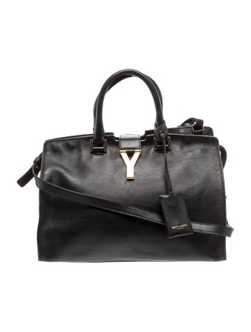 Leather Y Cabas Small