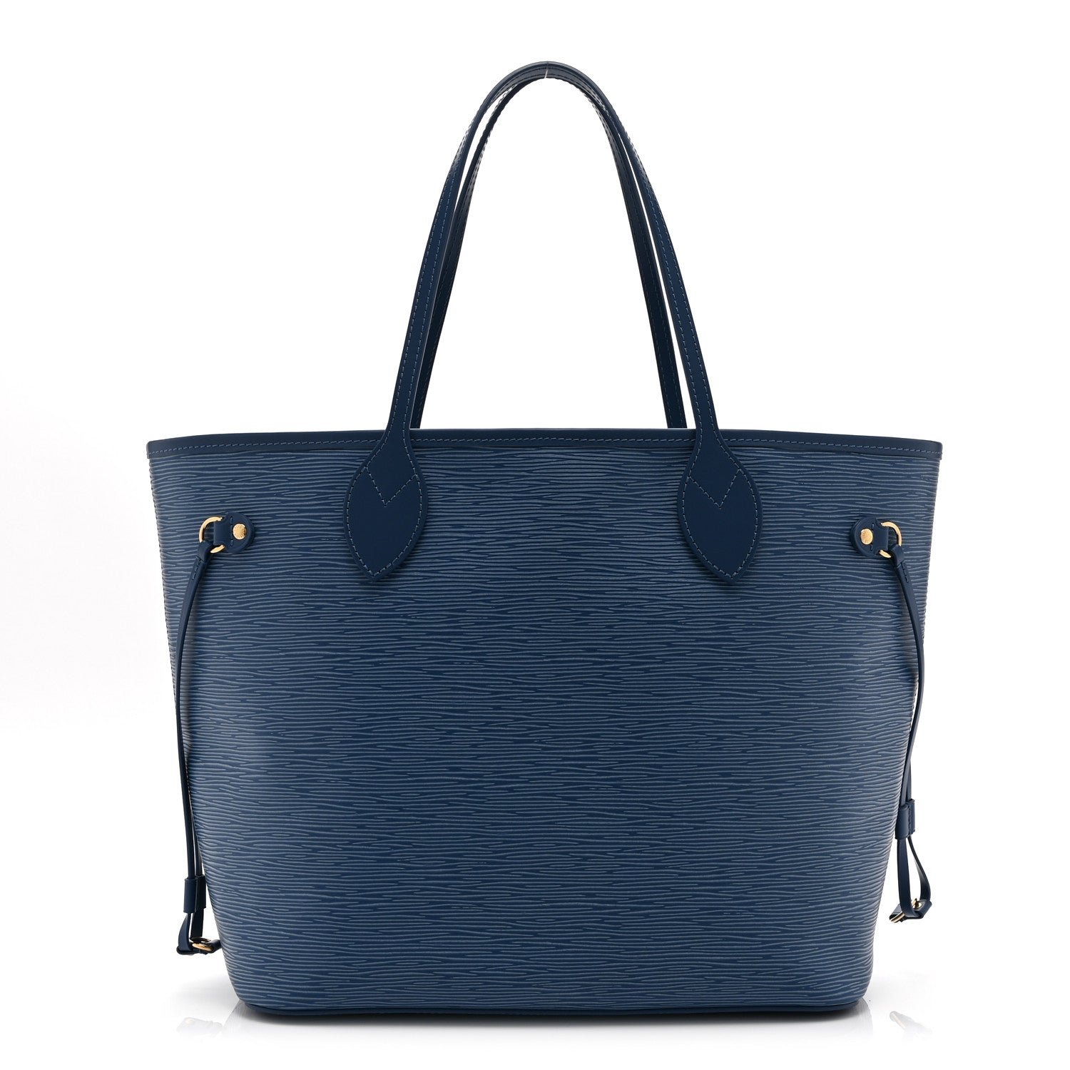 Louis Vuitton Epi Neverfull MM Denim Blue