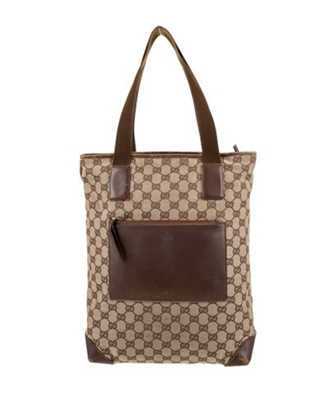 Gucci Gg Canvas Tote Vintage