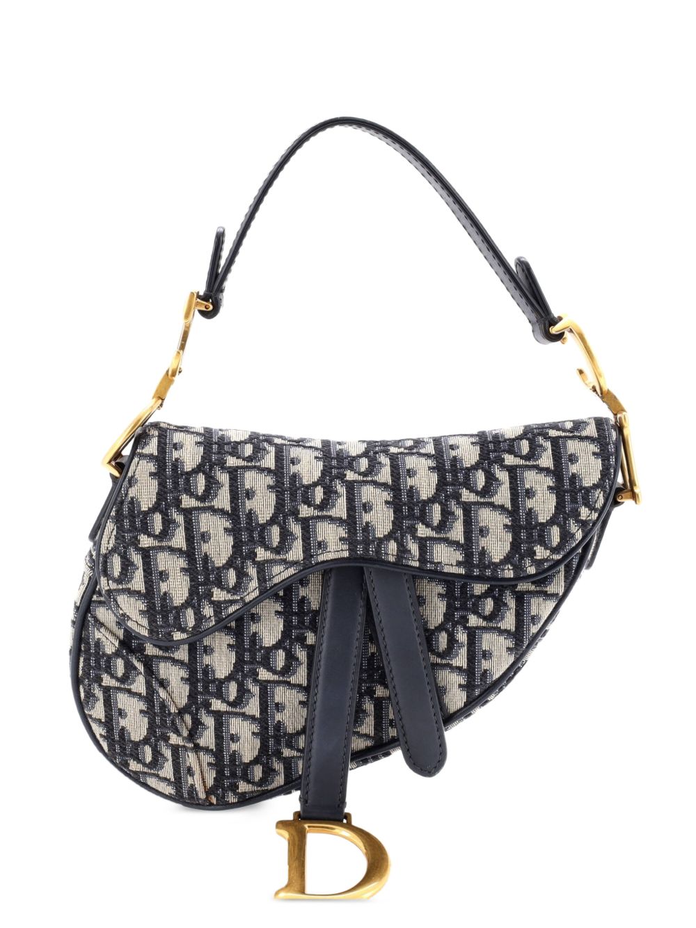 Saddle Handbag Oblique Canvas Mini shoulder bag