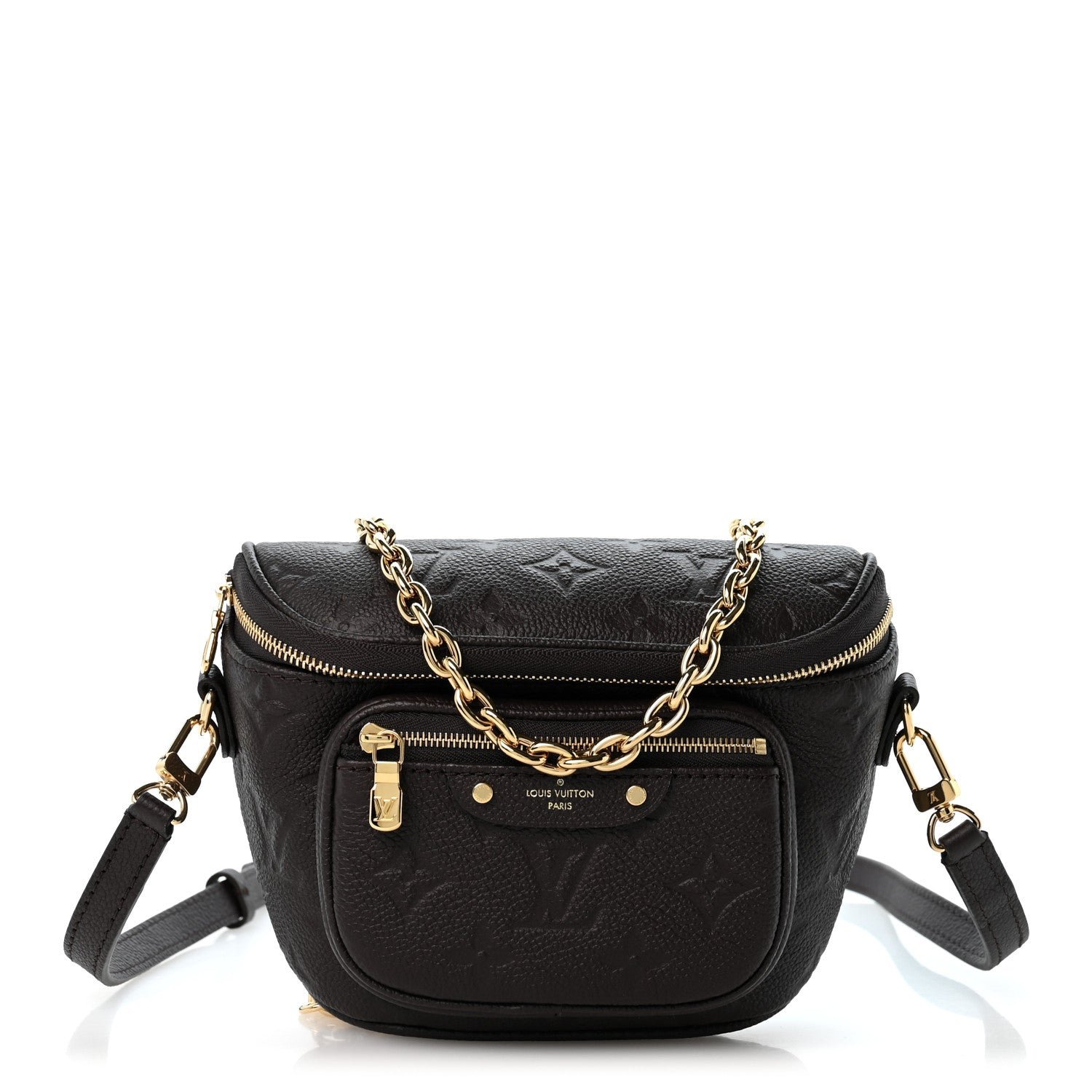 Louis Vuitton Louis Vuitton Empreinte Mini Bumbag Chocolate