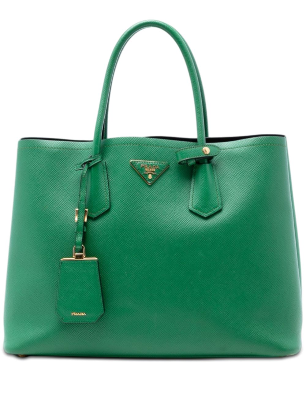 2010-2026 Medium Saffiano Cuir Double satchel
