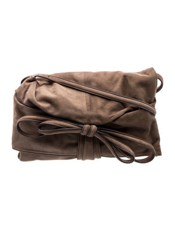 Valentino Suede Shoulder Bag
