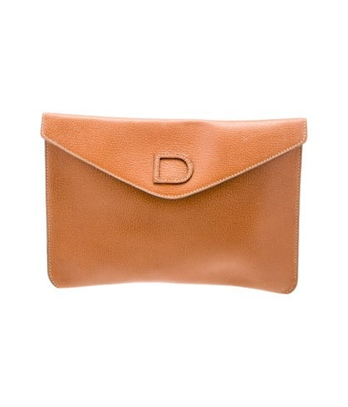 Delvaux Leather Envelope
