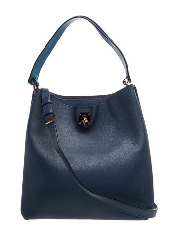 Leather Top Handle Bag