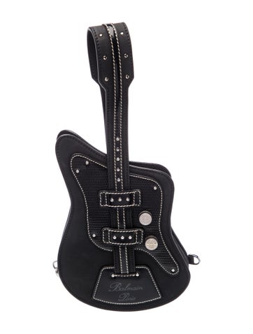 Balmain Leather Guitar Small