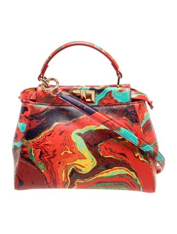 Leather Peekaboo Mini