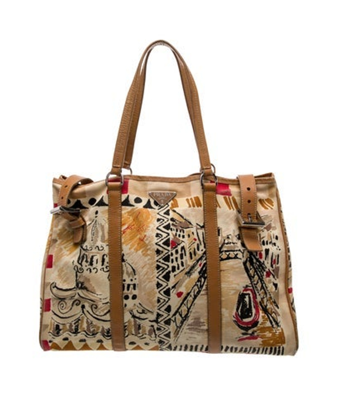 Prada Canvas Tote