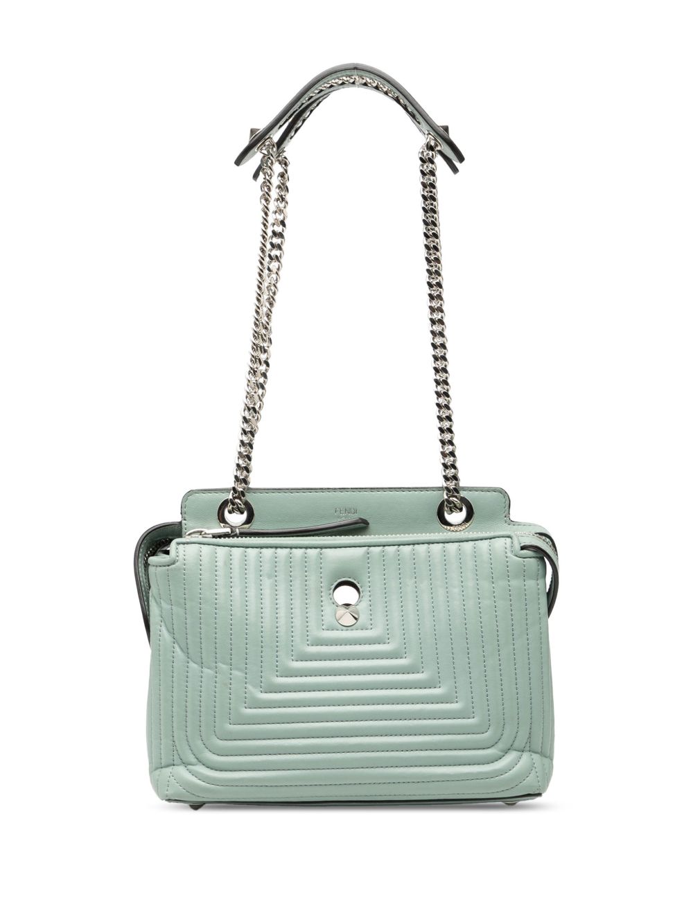 Fendi 2010-2025 Small Lambskin DotCom Click shoulder bag