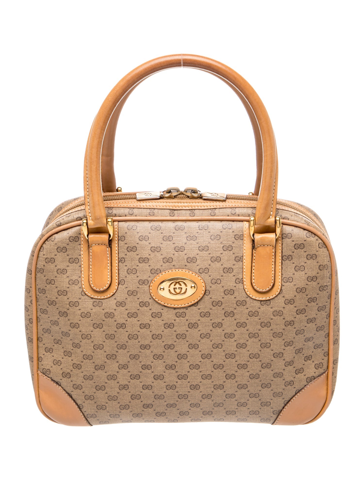 Interlocking G Top Handle Bag Vintage