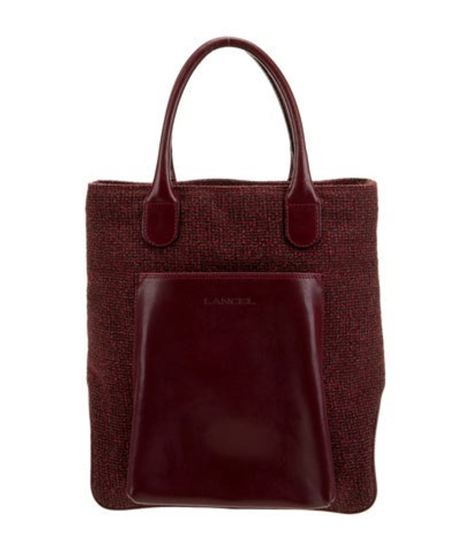 Lancel Tweed Tote