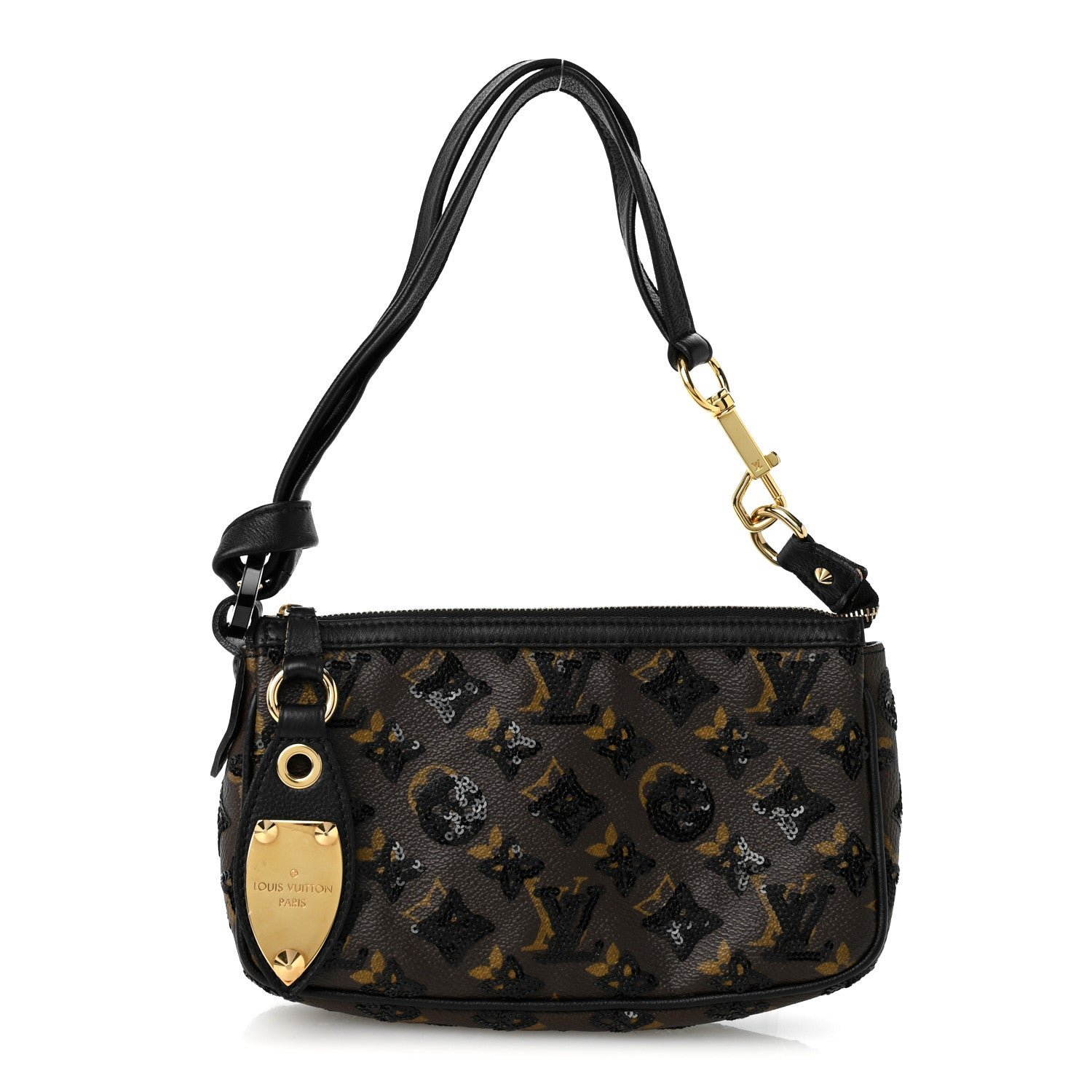 Louis Vuitton Monogram Sequins Eclipse Pochette Noir