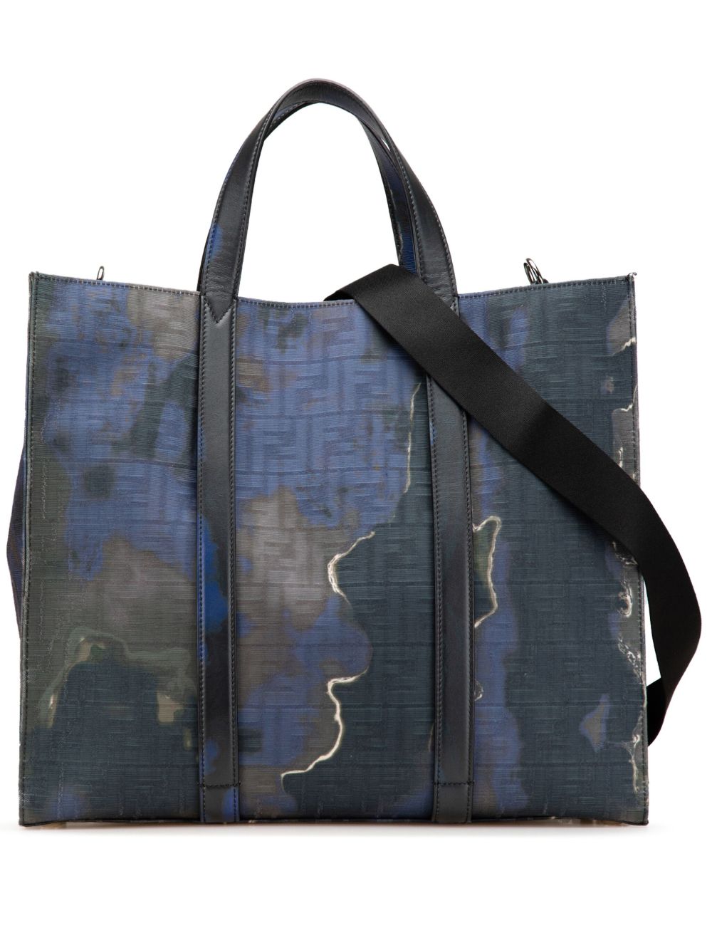 2010-2024 Large Zucca Jacquard Tie Dye Sunset Shopper Tote satchel