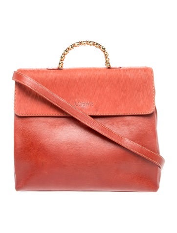 Leather Vintage Handle Bag